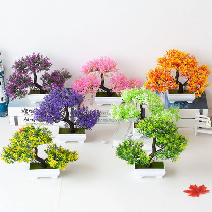 Artificial Bonsai Tree Pot Plant