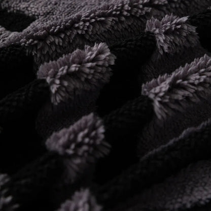 Fluffy Fleece Bohemian Sofa Throw