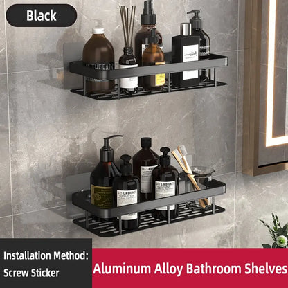 Wall-Mounted Diamond Shower Rack