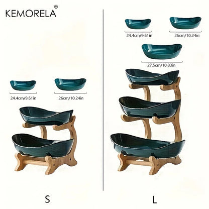 2/3-Tier Fruit Plate & Snack Stand