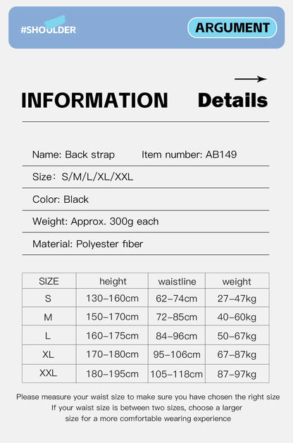 Back Brace Posture Corrector Adjustable