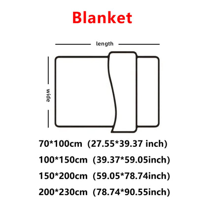 Striped Multifunctional Blanket All Sizes