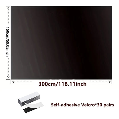 Portable Blackout Curtain Window Film