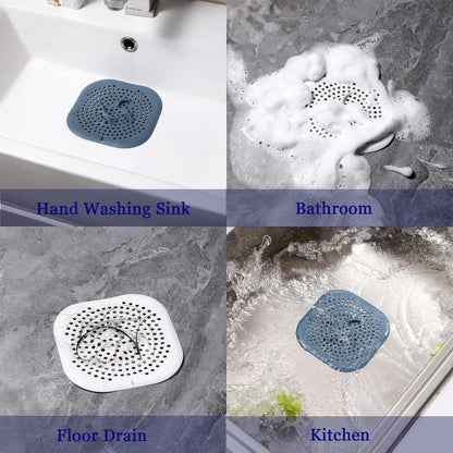 Shower Drain Hair Catcher with Suction