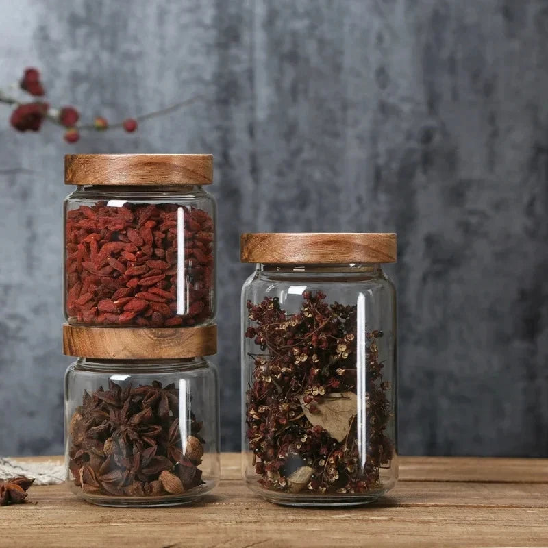 Airtight Glass Kitchen Storage Canister