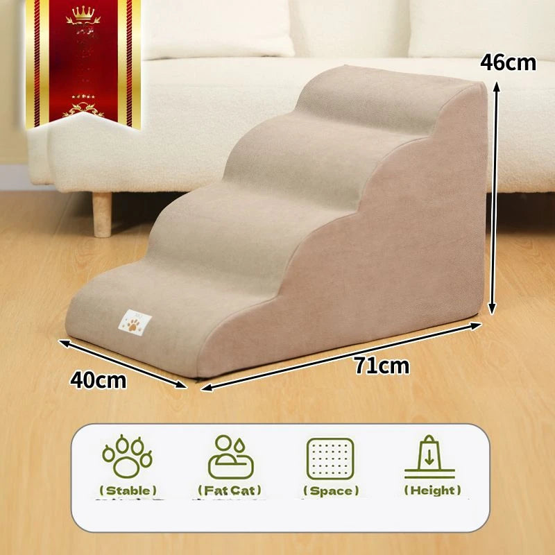 Memory Foam Pet Step Stair Ramp
