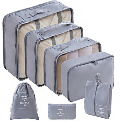 Travel Suitcase Packing Cube Set
