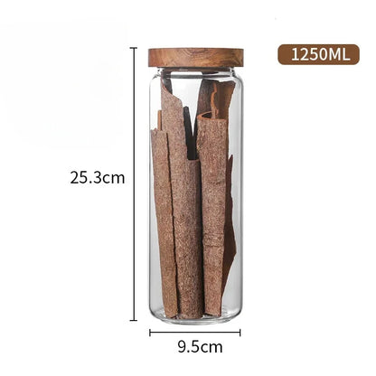 Airtight Glass Kitchen Storage Canister