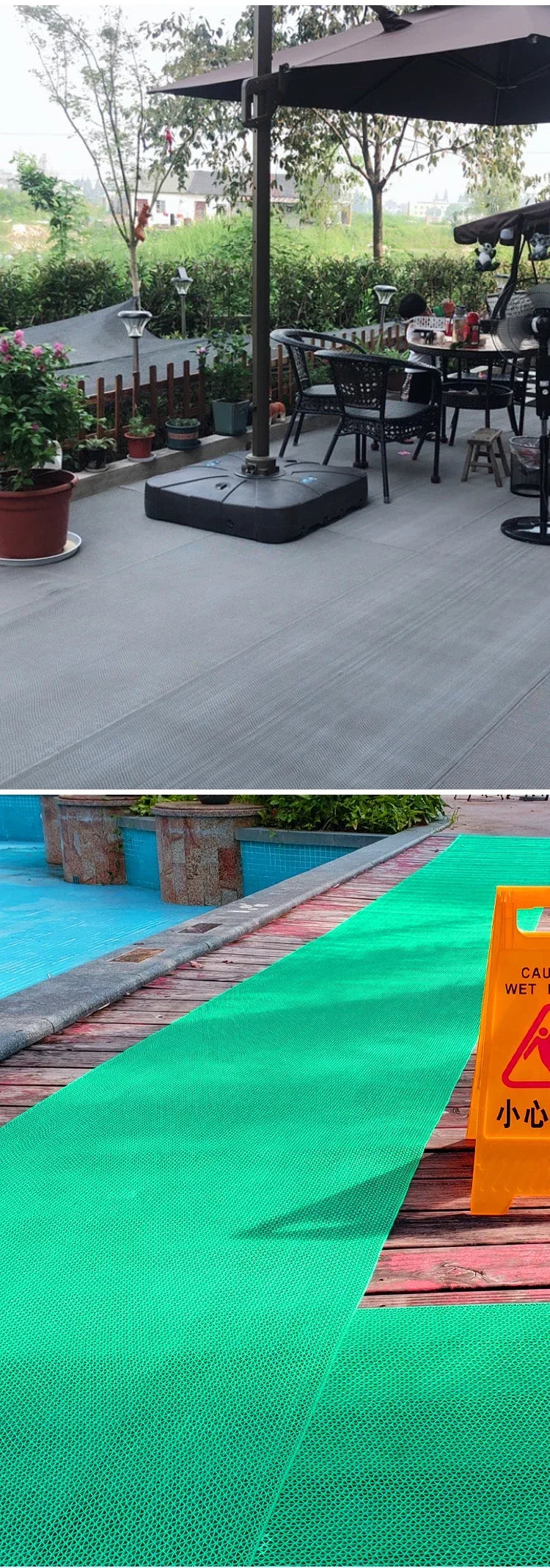 Waterproof PVC Non-Slip Floor Mat