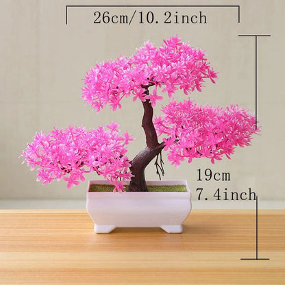 Artificial Bonsai Tree Pot Plant