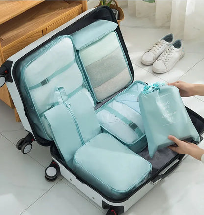 Travel Suitcase Packing Cube Set