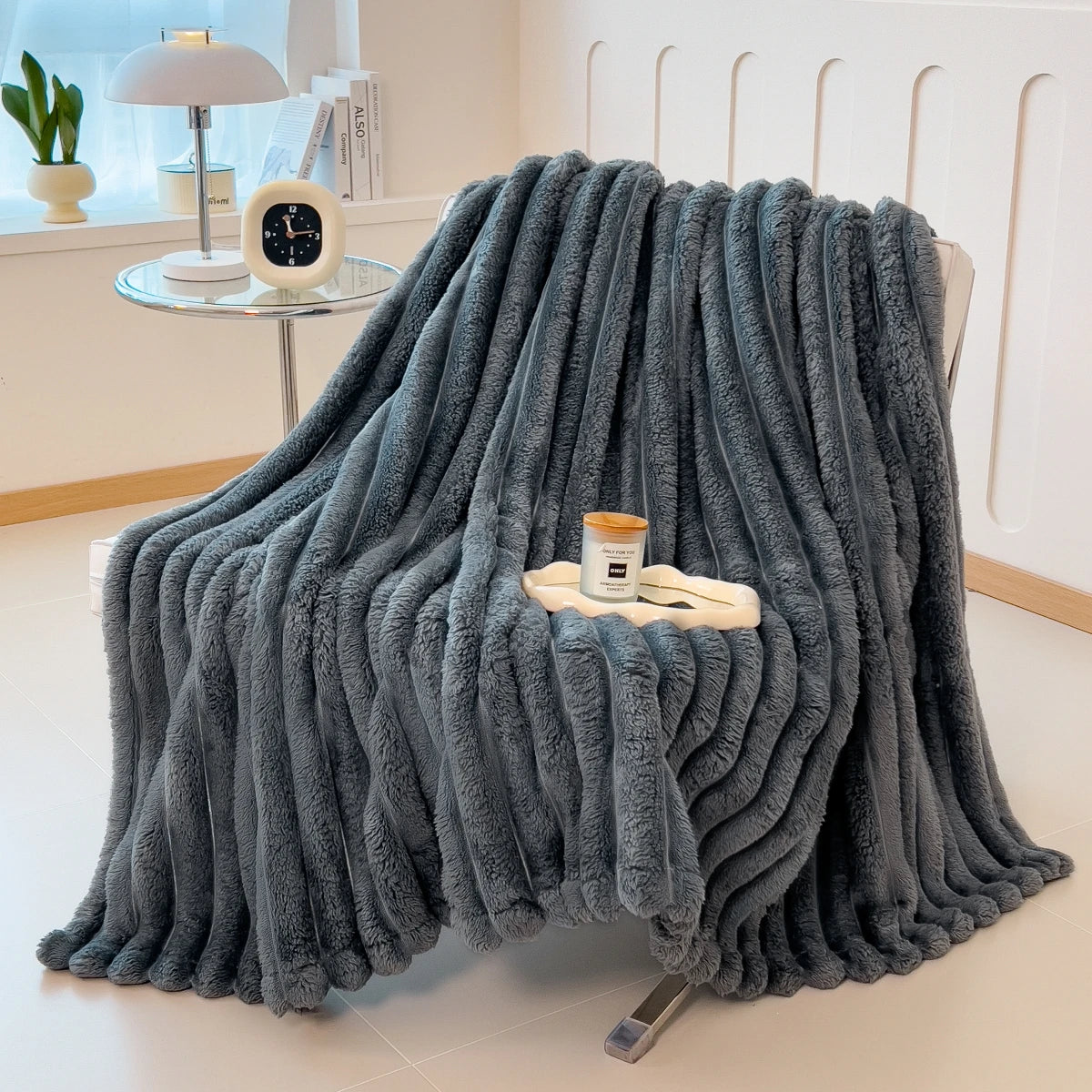 Striped Multifunctional Blanket All Sizes