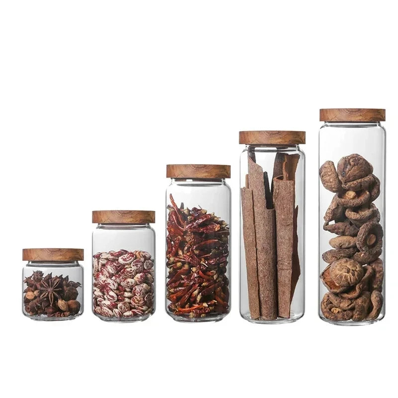 Airtight Glass Kitchen Storage Canister