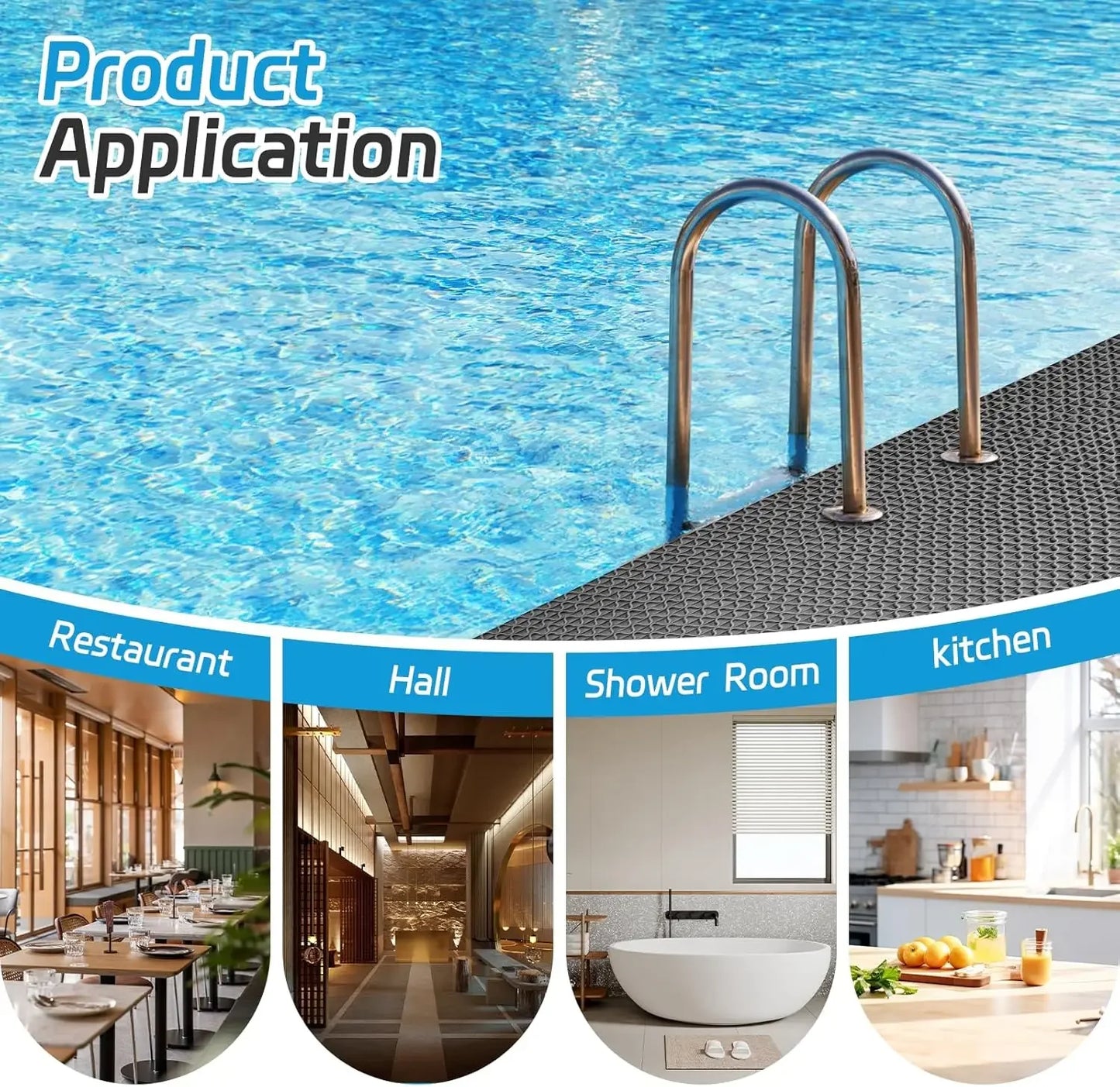 Waterproof PVC Non-Slip Floor Mat