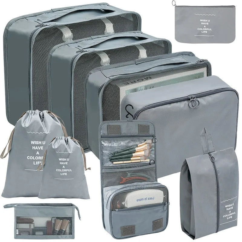 Travel Suitcase Packing Cube Set