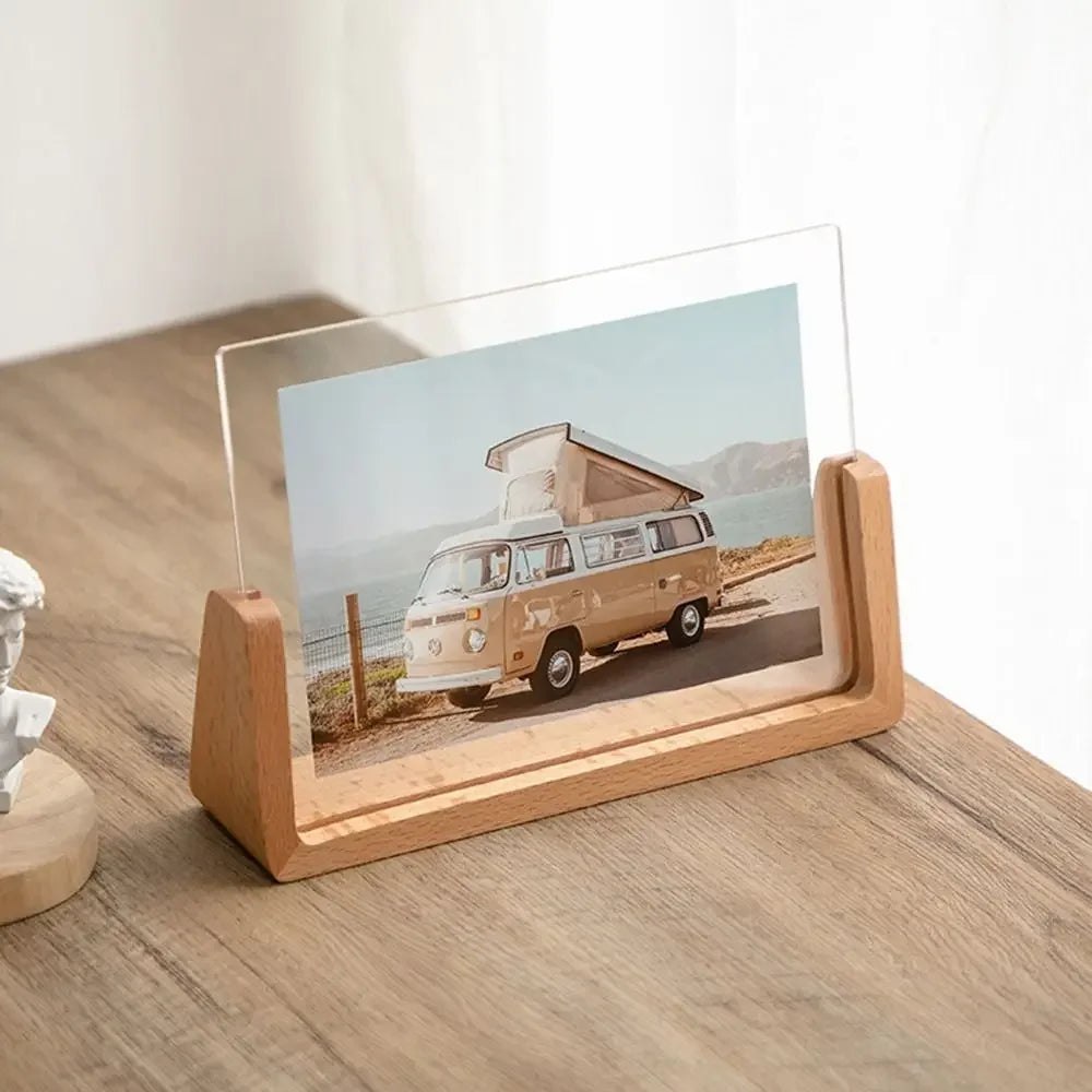 Acrylic U-Shape Photo Frame