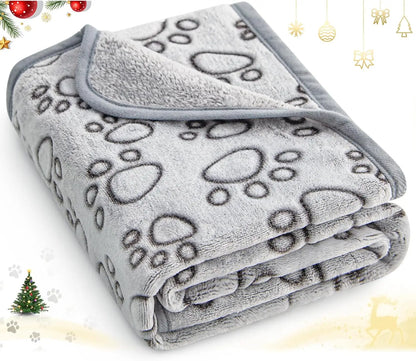 Soft Washable Pet Blanket for Dogs & Cats