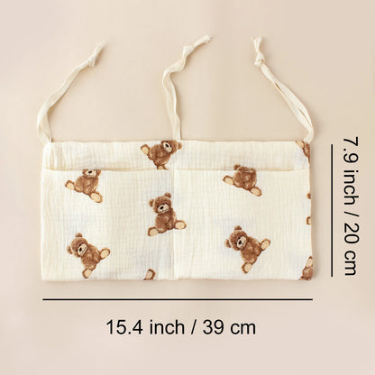 Baby Crib Storage Bag Organiser
