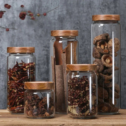 Airtight Glass Kitchen Storage Canister