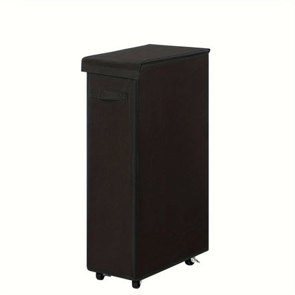 Wheeled Laundry Hamper with Lid