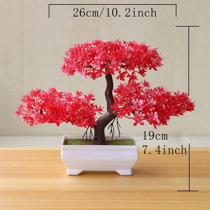Artificial Bonsai Tree Pot Plant