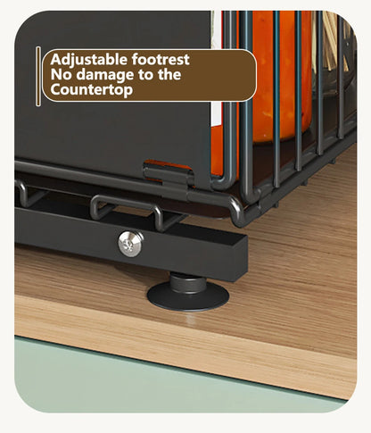 2-Tier Pull-Out Cabinet Organiser