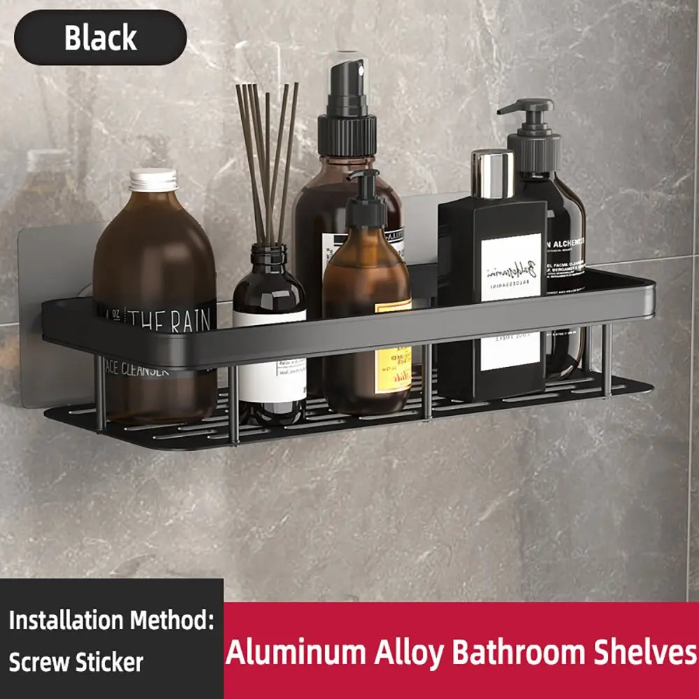 Wall-Mounted Diamond Shower Rack