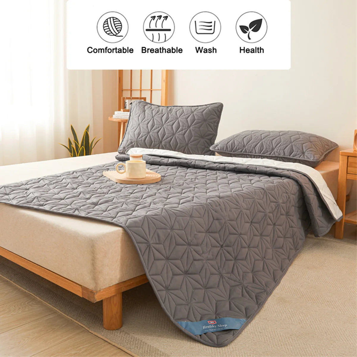 Quilted Waterproof Mattress Protector
