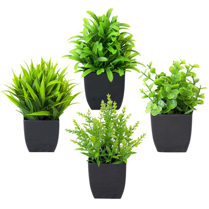 Realistic Faux Eucalyptus Pot Plant