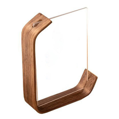 Acrylic & Wood Desktop Photo Display