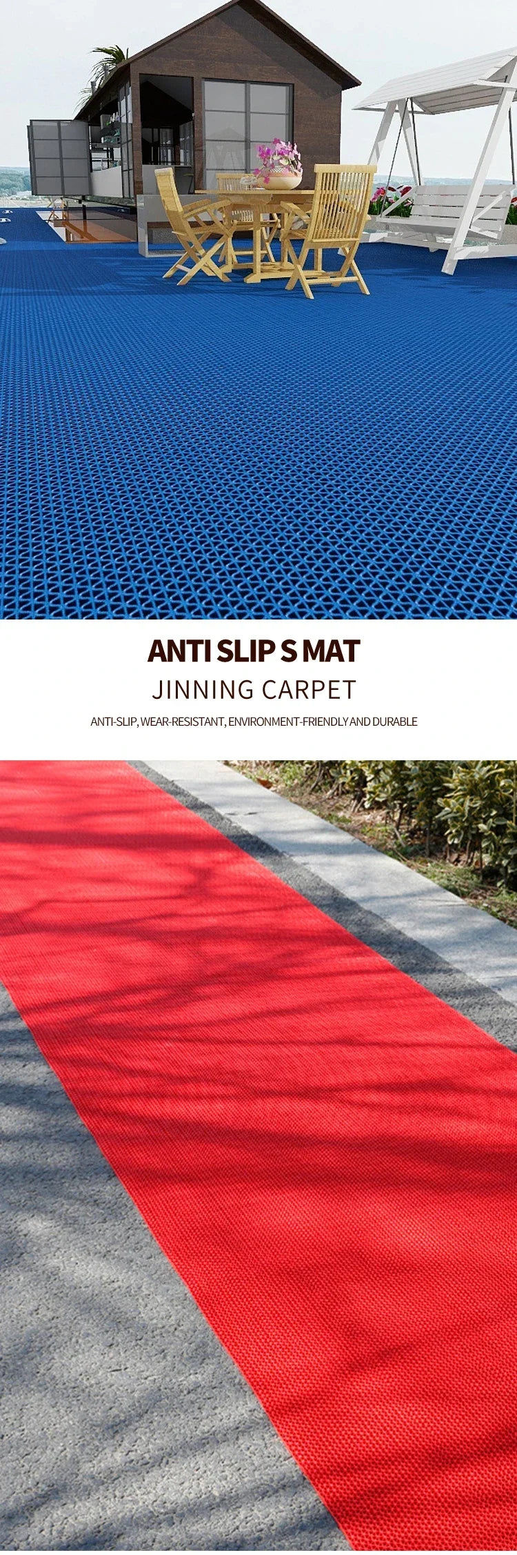 Waterproof PVC Non-Slip Floor Mat
