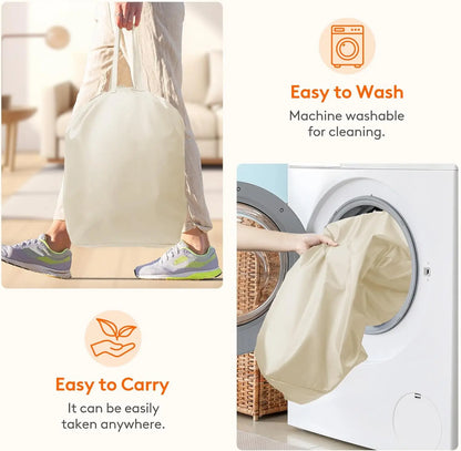 Wheeled Laundry Hamper with Lid