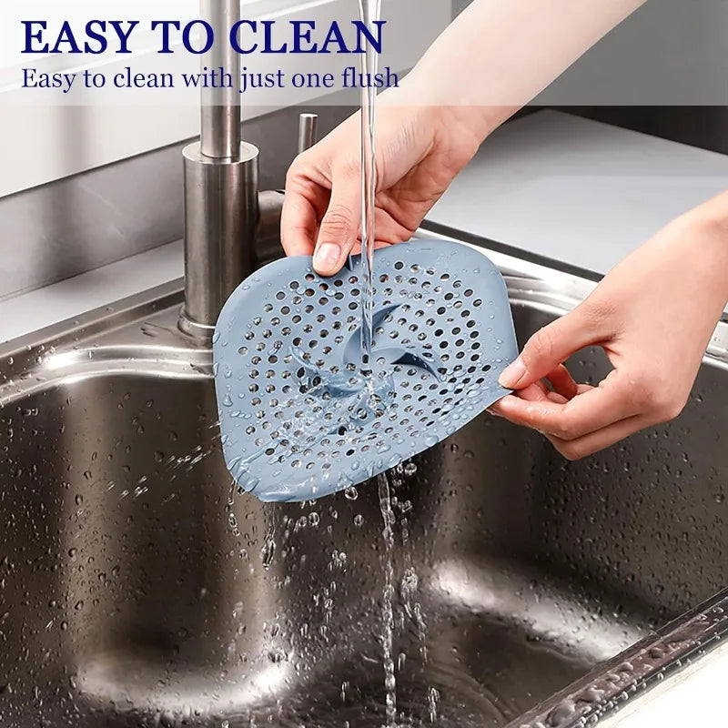 Shower Drain Hair Catcher with Suction