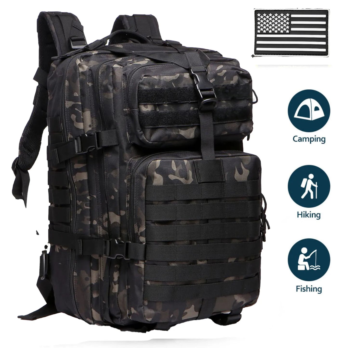 Waterproof Tactical Hiking Backpack