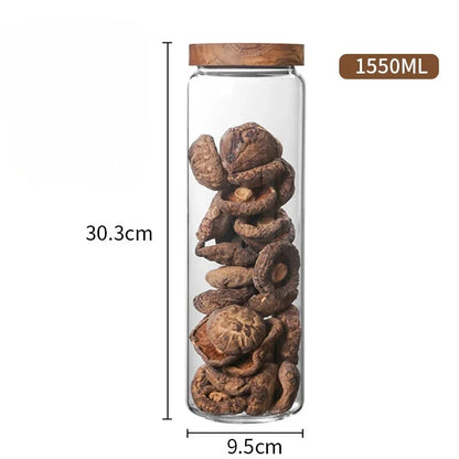 Airtight Glass Kitchen Storage Canister