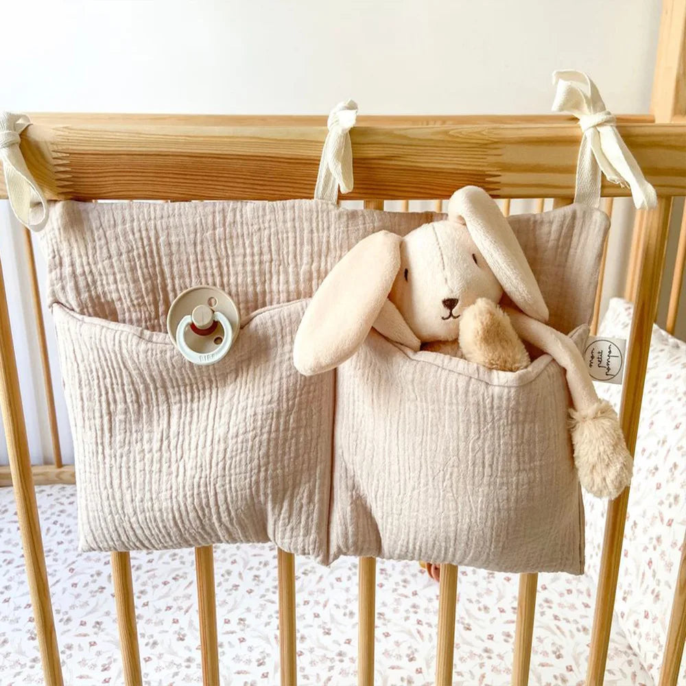 Baby Crib Storage Bag Organiser