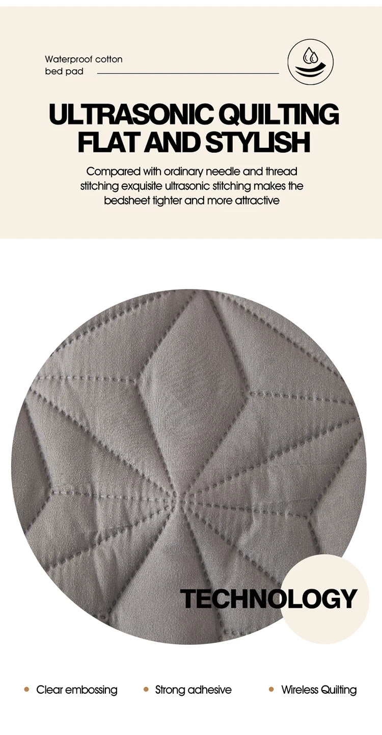 Quilted Waterproof Mattress Protector