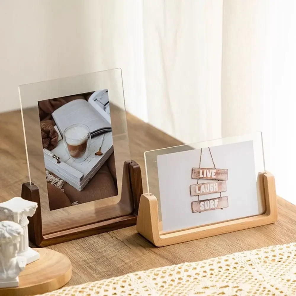 Acrylic U-Shape Photo Frame