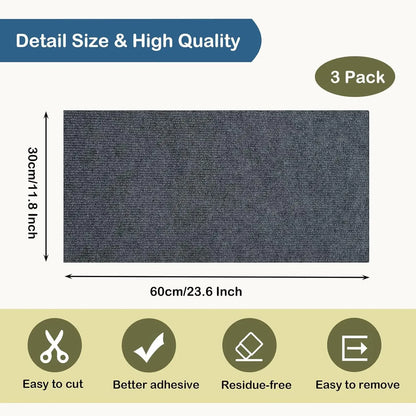 Self-Adhesive Cat Scratching Mat Trimmable