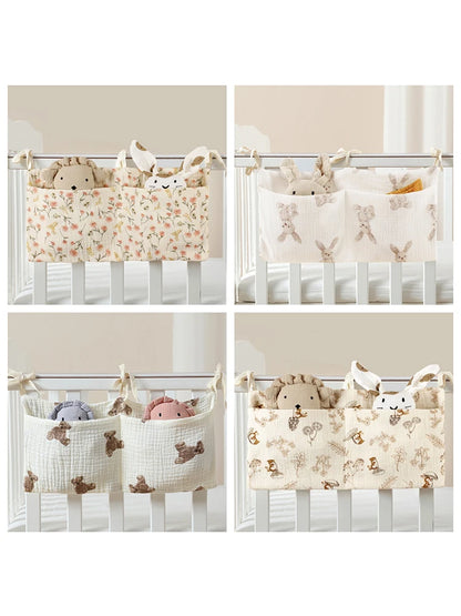 Baby Crib Storage Bag Organiser