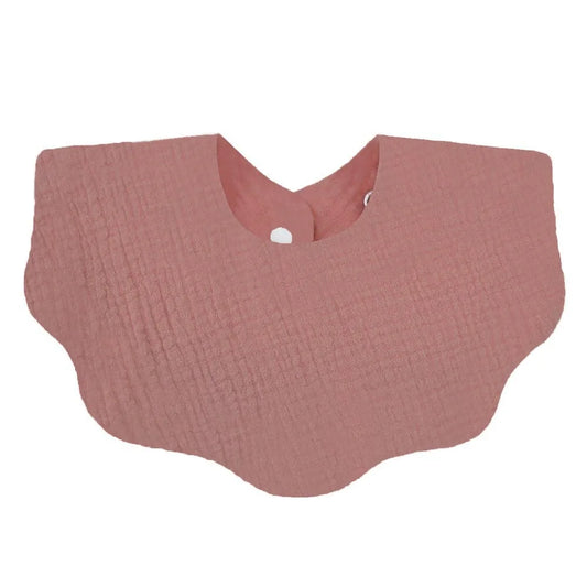 Muslin Baby Bib (6–36 Months) – Ultra Soft Absorbent Cotton Drool & Feeding Bib for Babies and Toddlers & Feeding Saliva Towel