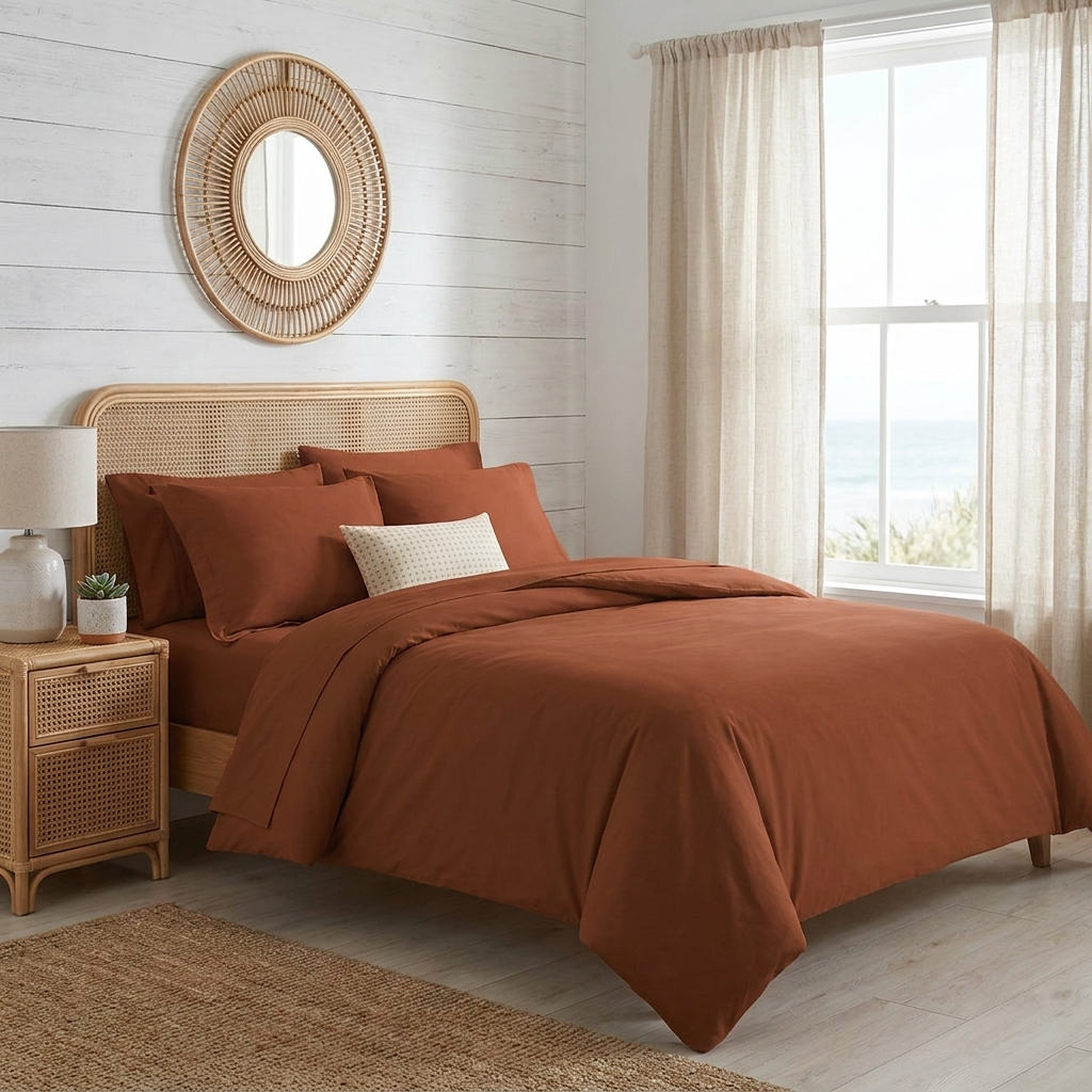 Housse de couette Terracotta styled lifestyle image