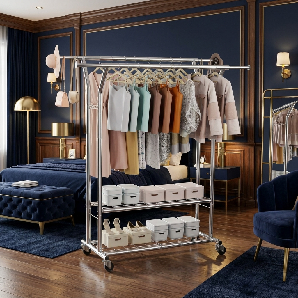 VEVOR Clothes Rack - lifestyle scene