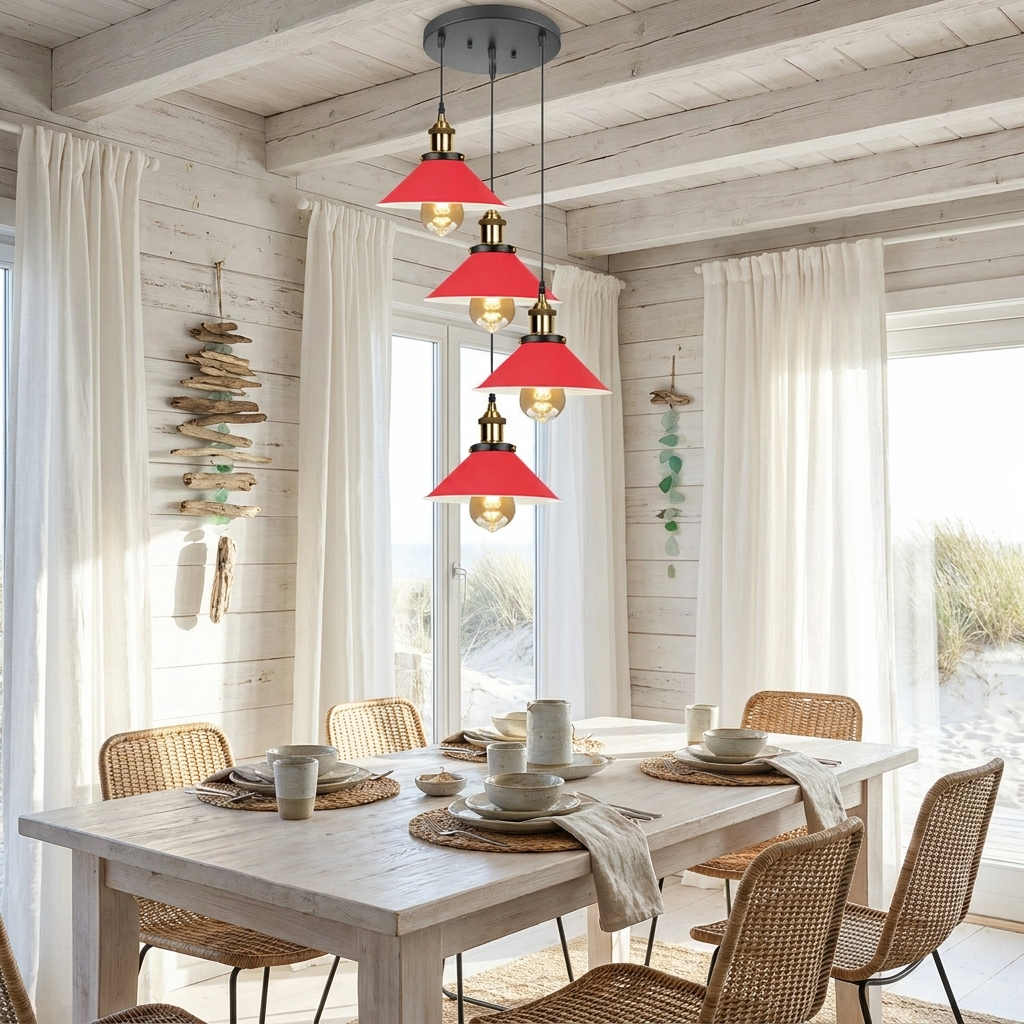 Modern Industrial Lampshade Chandelier Ceiling Pendant Light Pub Restaurant Lamp - lifestyle