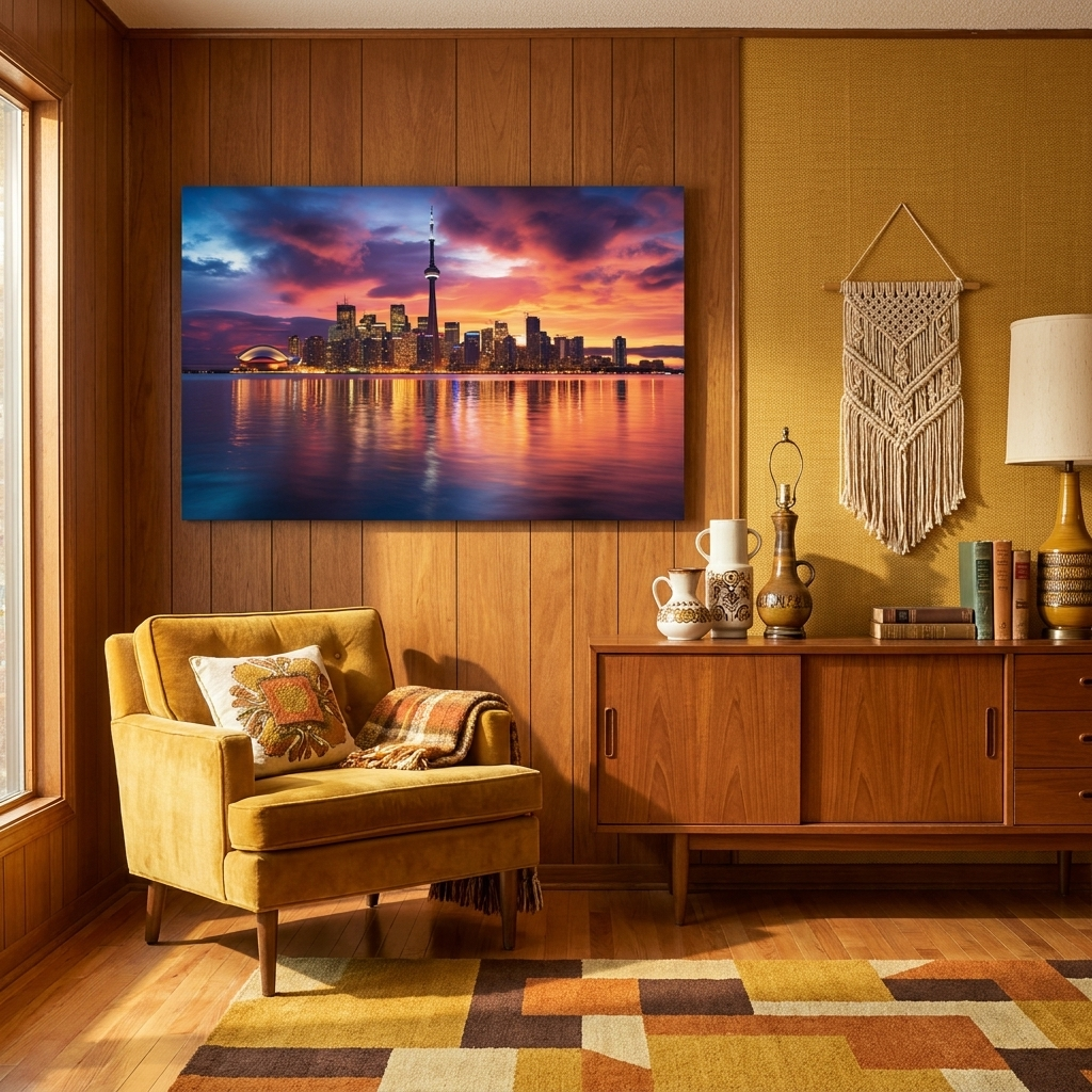 Toronto Art Canvas Art  Print Painting