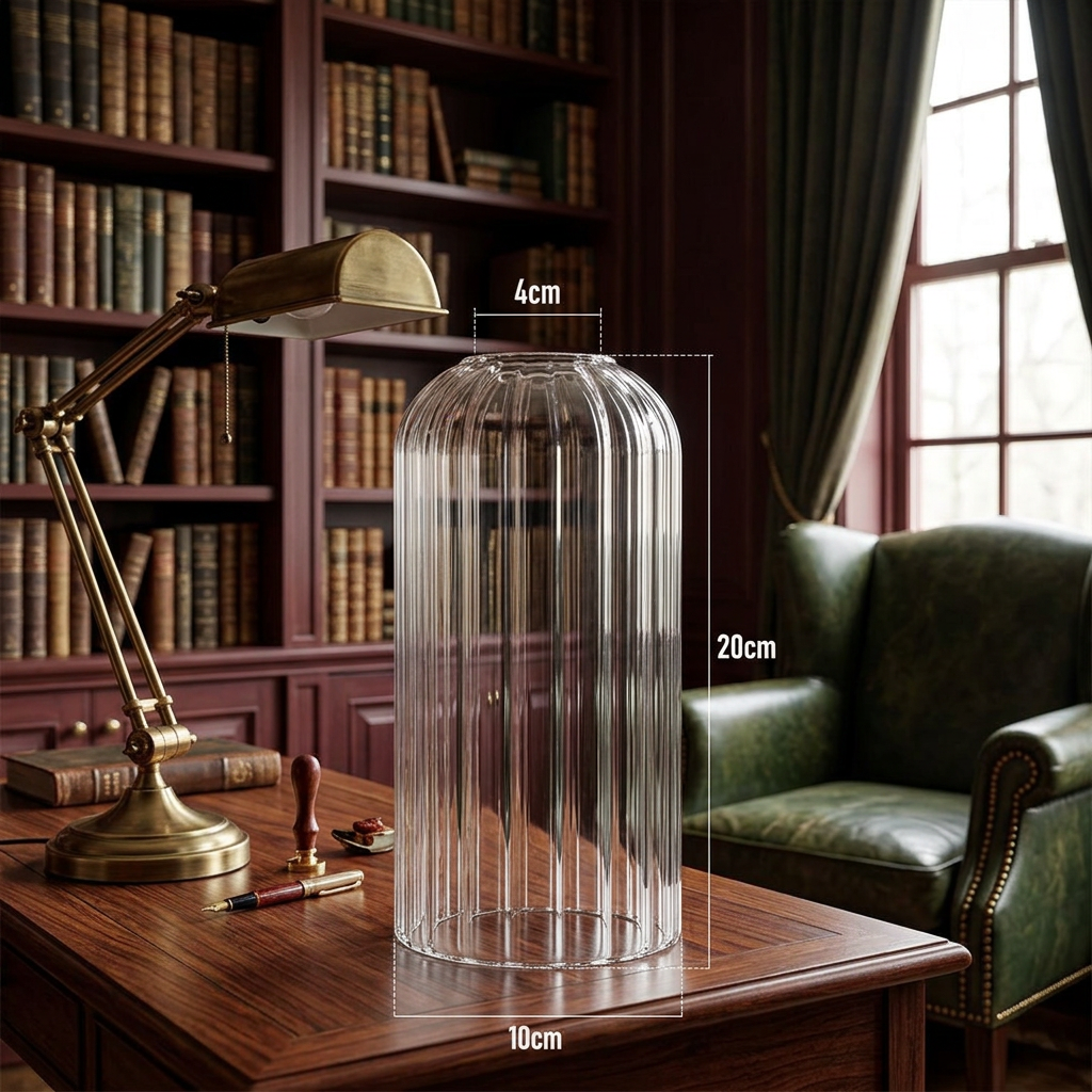 Clear Ribbed