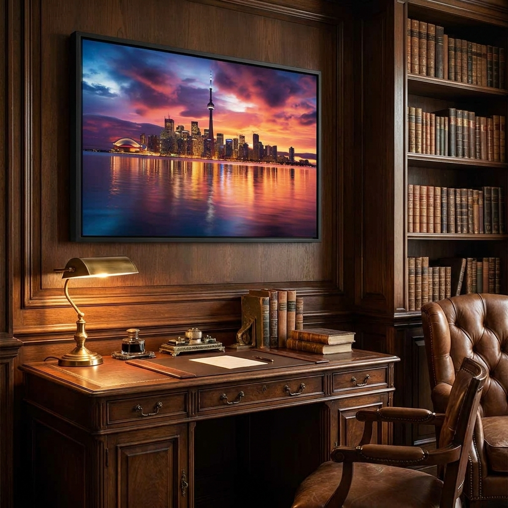 Toronto Art Canvas Art  Print Painting