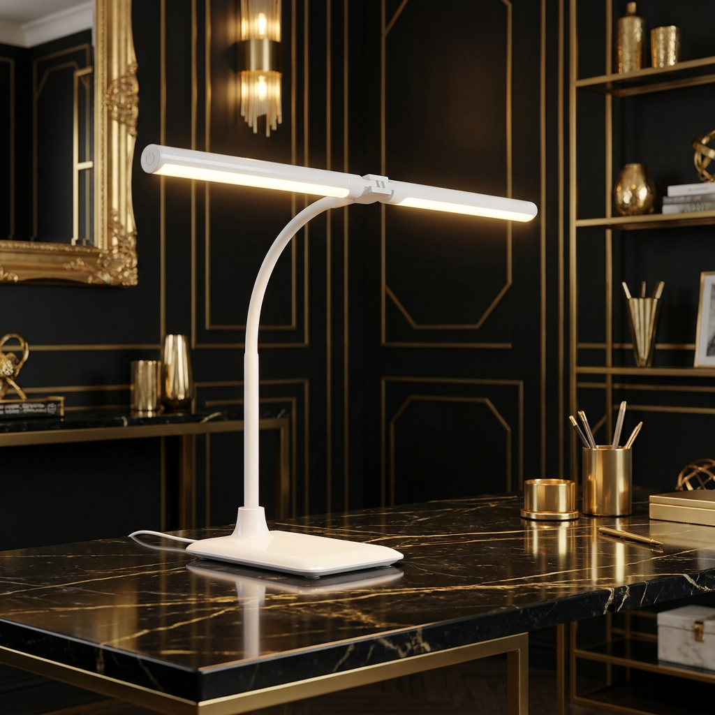 Twin Head Desk Lamp - lifestyle