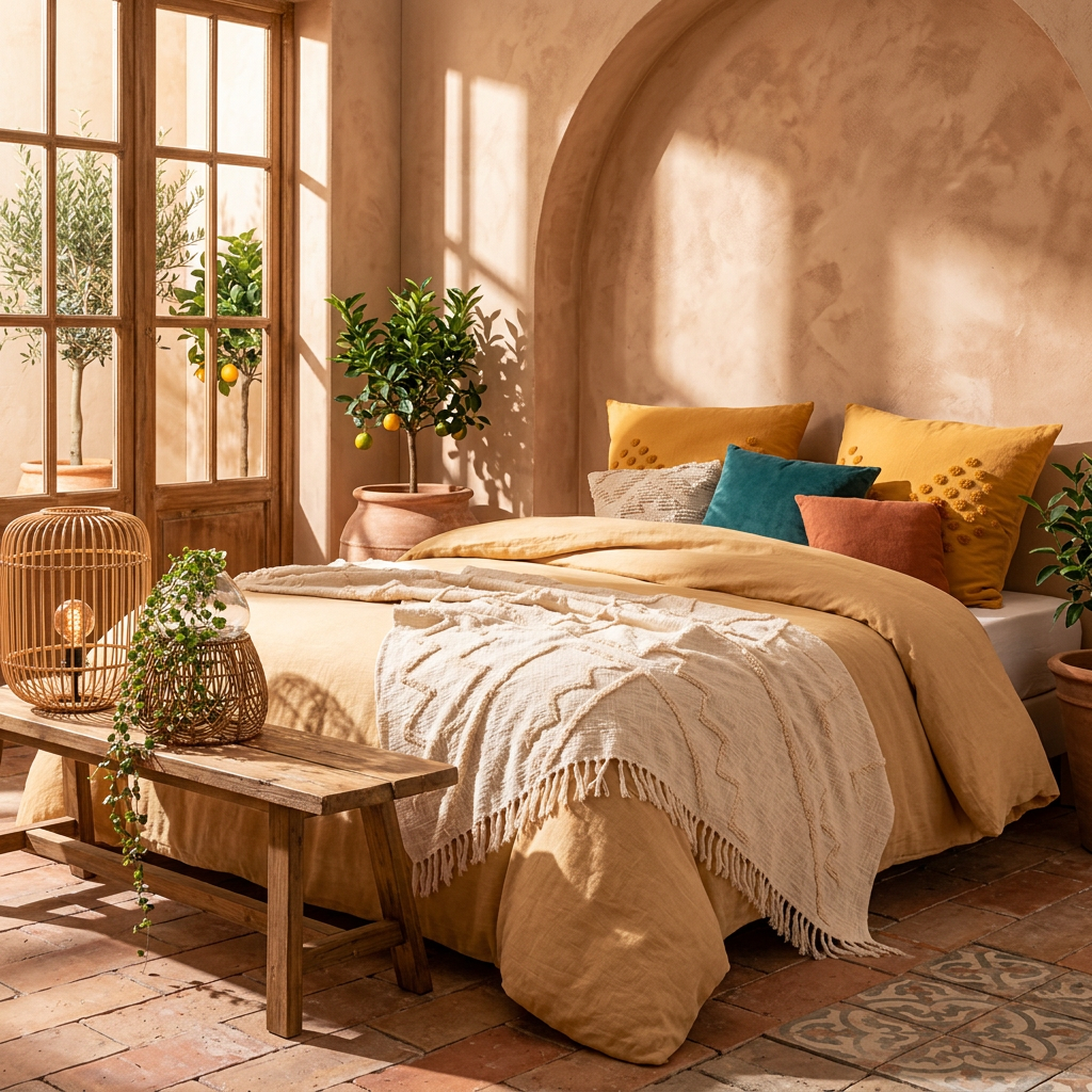 Bed Throw - lifestyle