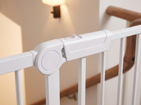 Baby & Pet Safety Gate latch detail